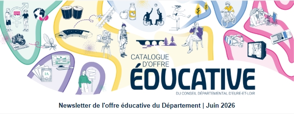 Newsletter de l'offre éducative du département - juin 2026