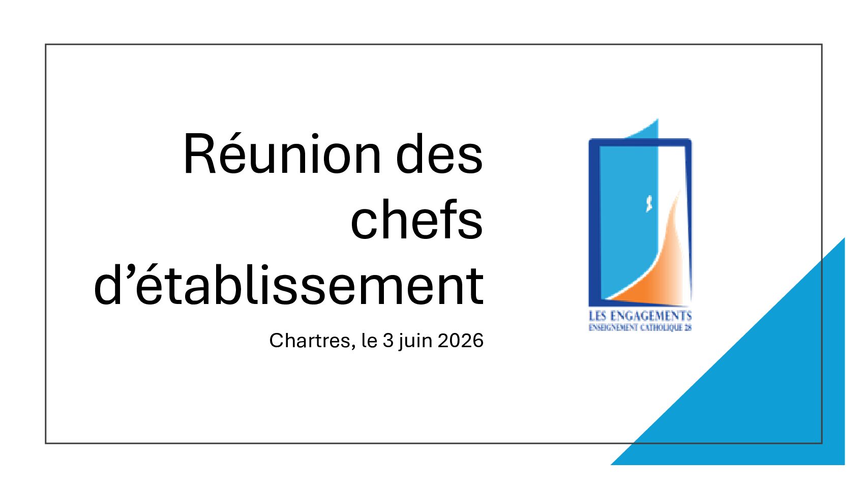 Diaporama réunion CE 3 juin