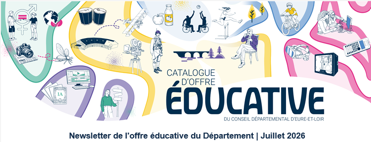 Newsletter de l'offre éducative du département - juillet 2026