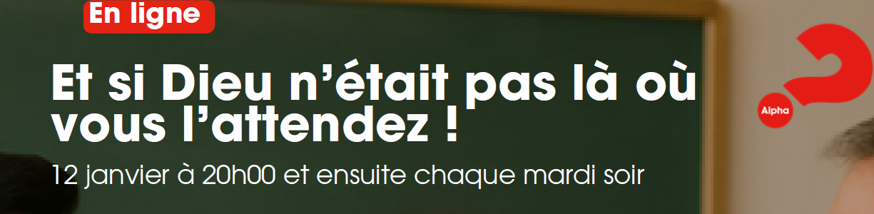 Parcours ALPHA en ligne spécial Enseignement Catholique