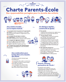 Une nouvelle charte parents-Ecole