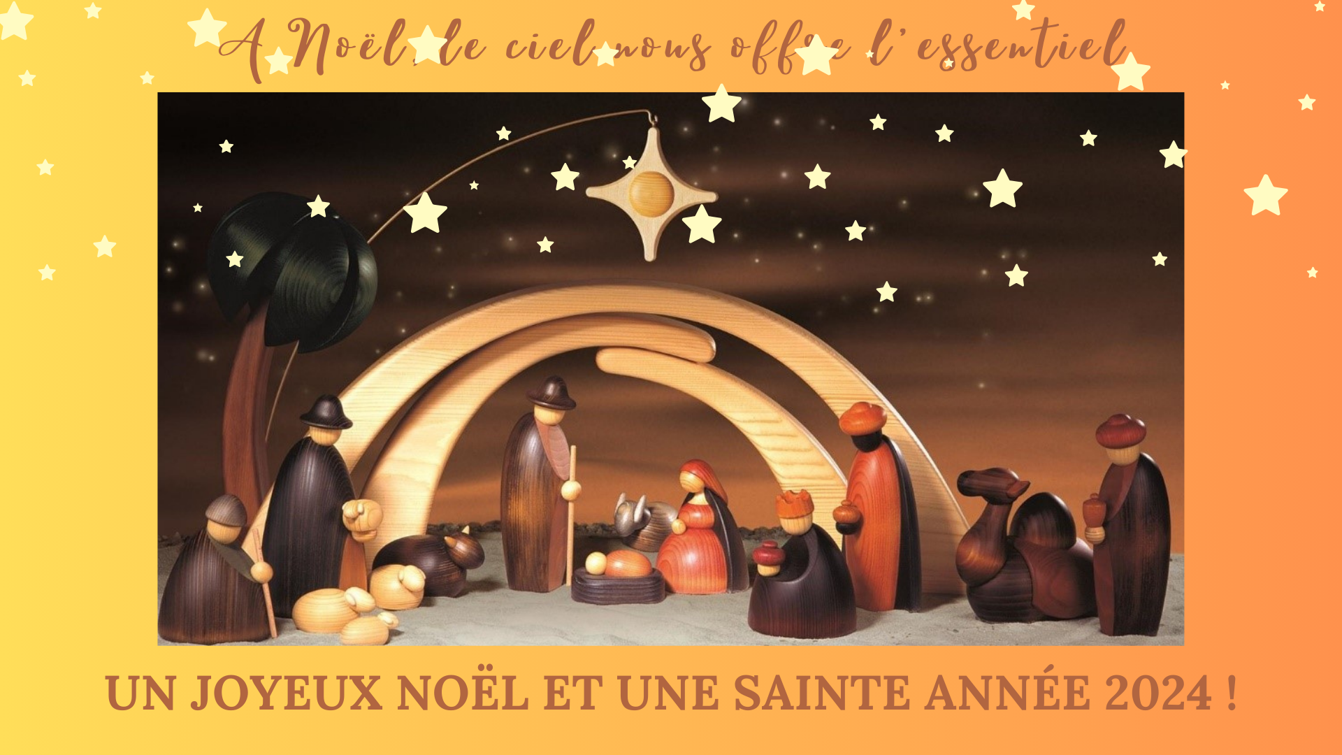 Joyeuse fête de Noël et tous nos meilleurs voeux pour 2024 ! DDEC 28 Enseignement Catholique